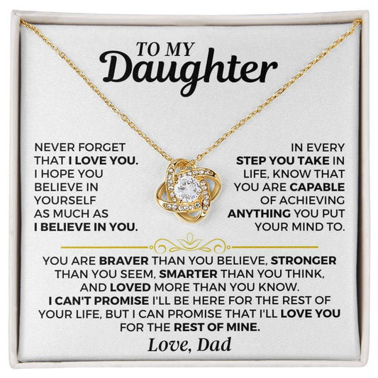 Jewelry To My Daughter - Love Dad - Beautiful Gift Set - SS556
