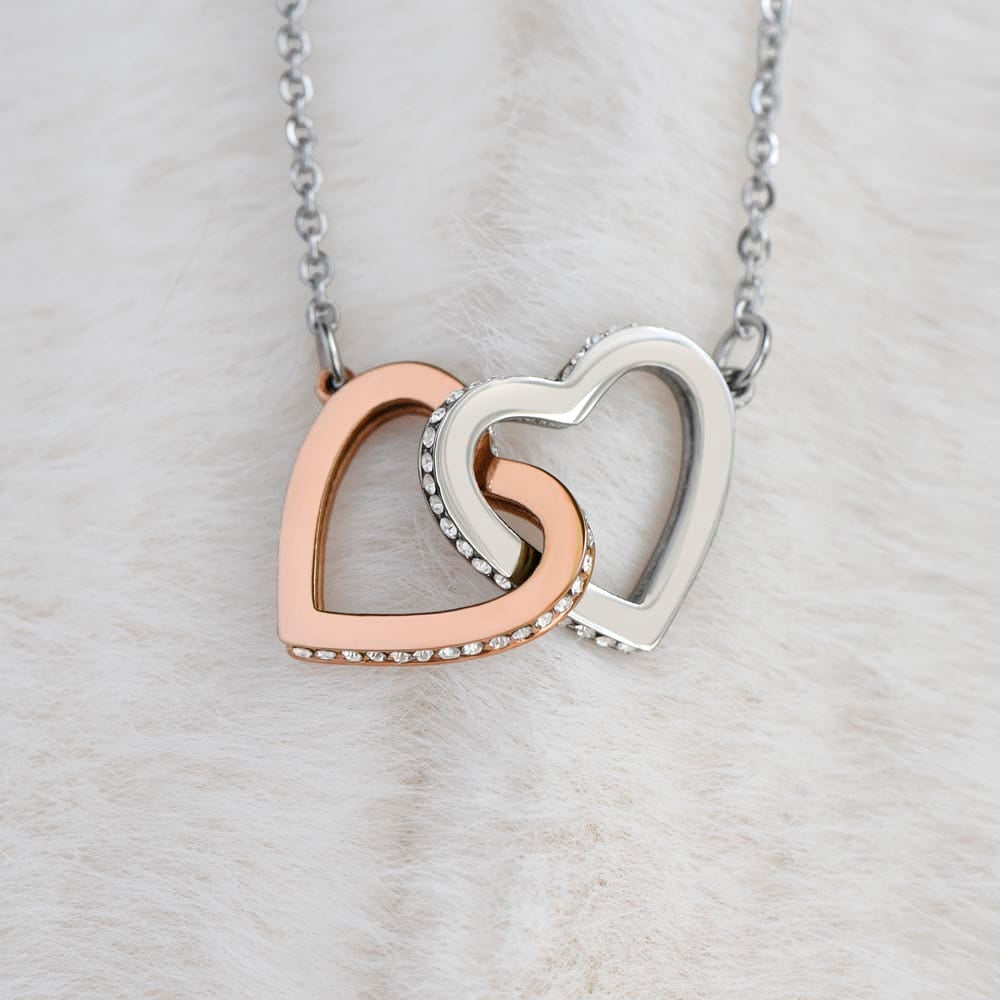 Jewelry To My Daughter - Love Dad - Forever Linked Hearts - Gift Set - SS630
