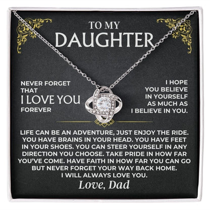 Jewelry To My Daughter - Love Dad - Gift Set - SS493D