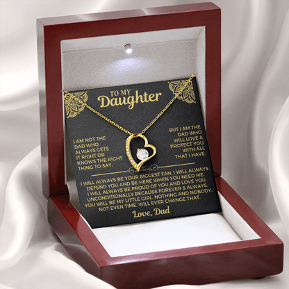 Jewelry To My Daughter - Love Dad - RecordBox - Necklace Gift Set - SS559