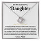 Jewelry To My Daughter - Love Knot Gift Set - SS563