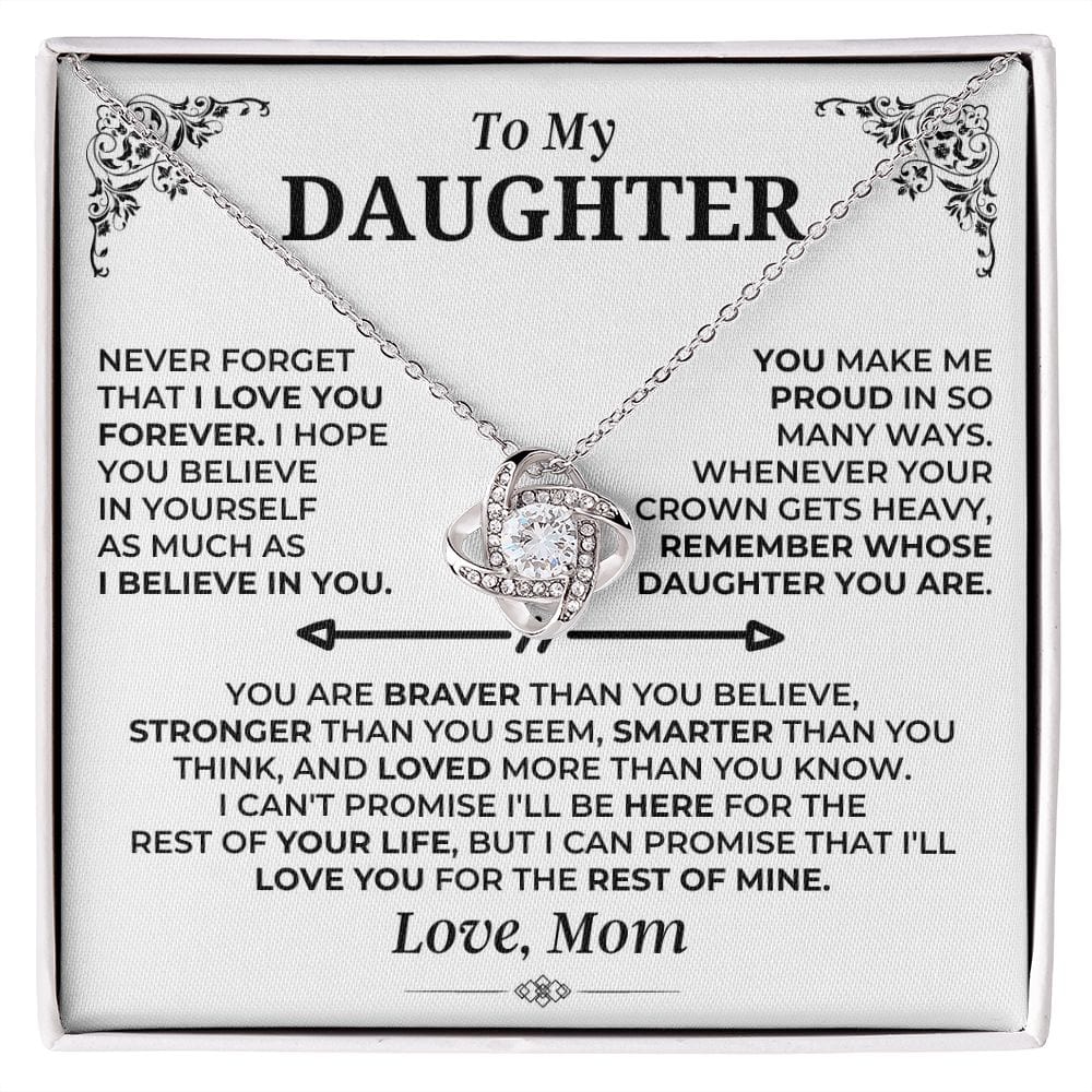 Jewelry To My Daughter - Love Mom - Beautiful Gift Set - SS490M