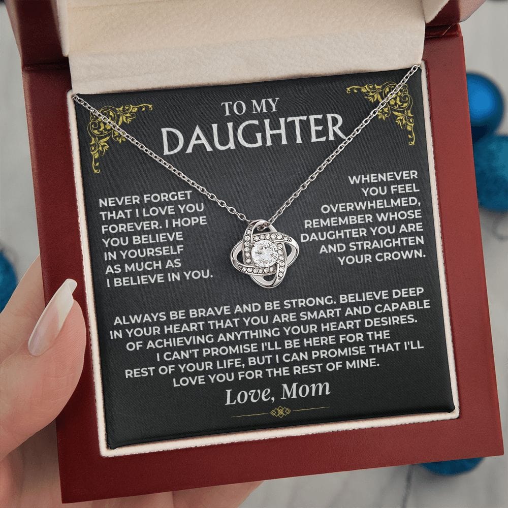 Jewelry To My Daughter - Love Mom - Beautiful Gift Set - SS491M