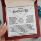Jewelry To My Daughter - Love Mom - Beautiful Gift Set - SS542M