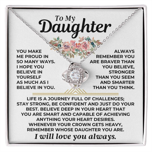 Jewelry To My Daughter - Love Mom - Beautiful Gift Set - SS544M