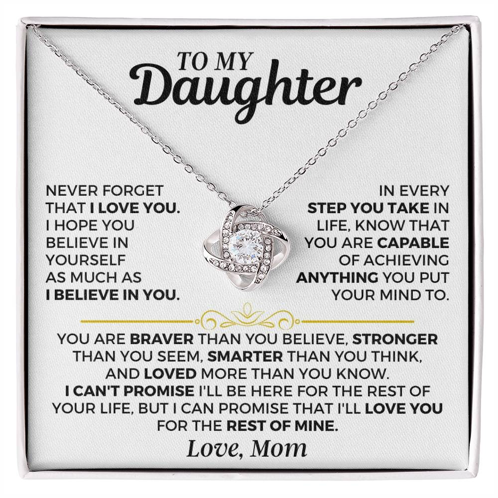 Jewelry To My Daughter - Love Mom - Beautiful Gift Set - SS556M