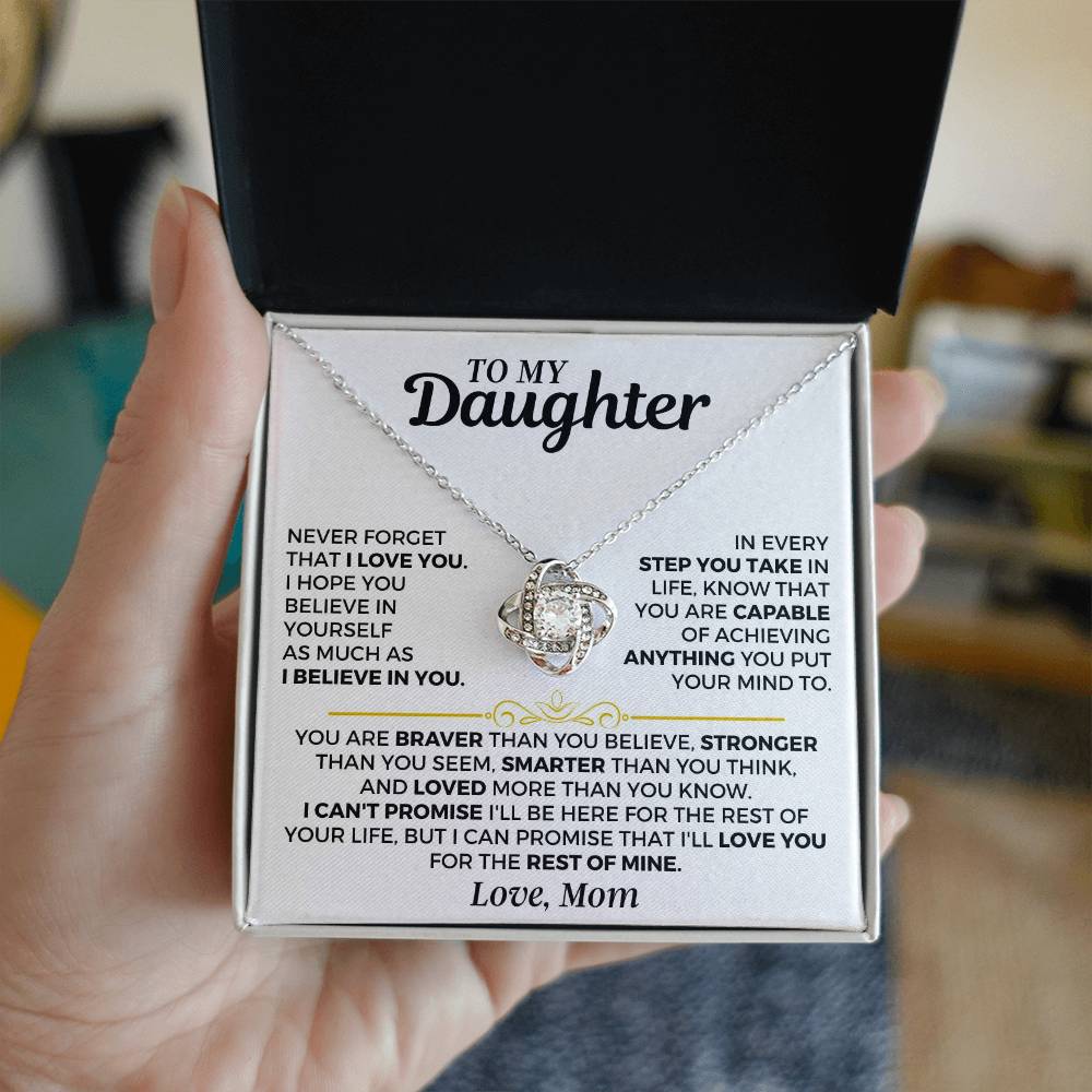Jewelry To My Daughter - Love Mom - Beautiful Gift Set - SS556M