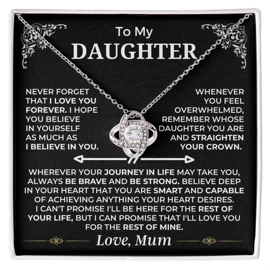 Jewelry To My Daughter - Love Mum - Beautiful Gift Set - SS461mm