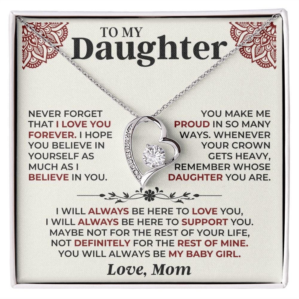 Jewelry To My Daughter - Mom - Forever Love Gift Set - SS525