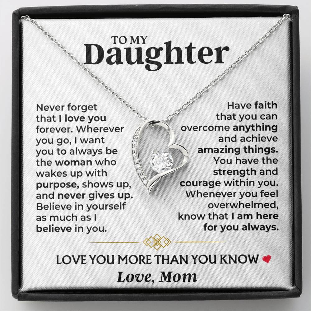 Jewelry To My Daughter - Mom - Love You More Than You Know - Gift Set - SS604M