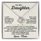 Jewelry To My Daughter - Stand Tall - Love Knot Gift Set - SS426V2