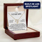 Jewelry To My Future Wife - 0.07 Ct Solid 10k Gold w/ 18 Single-cut Diamonds - Gift Set - SS503v2