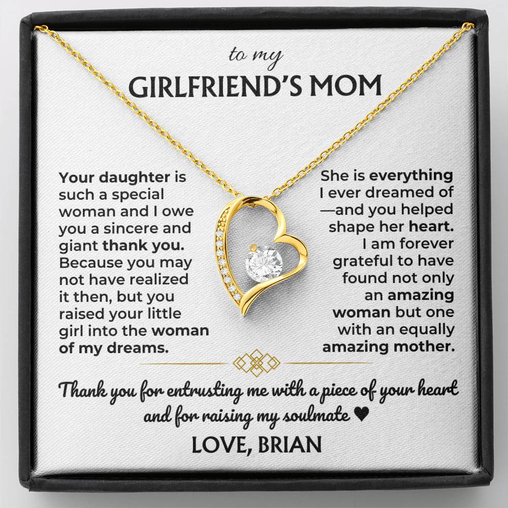 Jewelry To My Girlfriend's Mom - Forever Love Gift Set - SS597GF