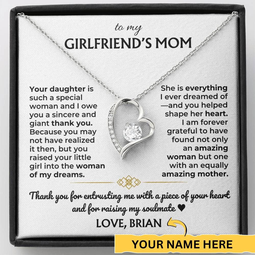 Jewelry To My Girlfriend's Mom - Forever Love Gift Set - SS597GF