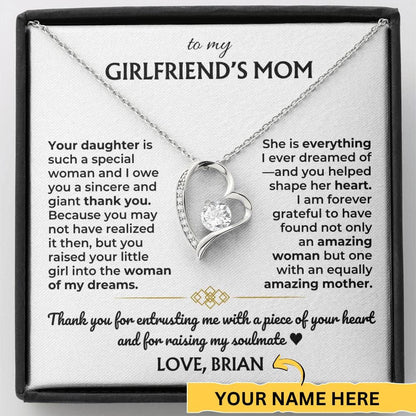 Jewelry To My Girlfriend's Mom - Forever Love Gift Set - SS597GF