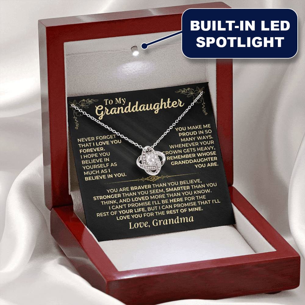 Jewelry To My Granddaughter - Beautiful Gift Set - SS490GM