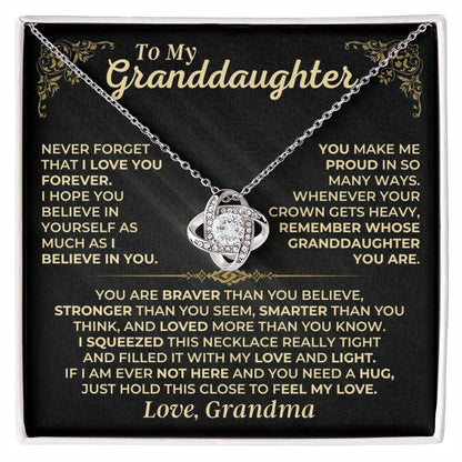 Jewelry To My Granddaughter - Beautiful Gift Set - SS533GM