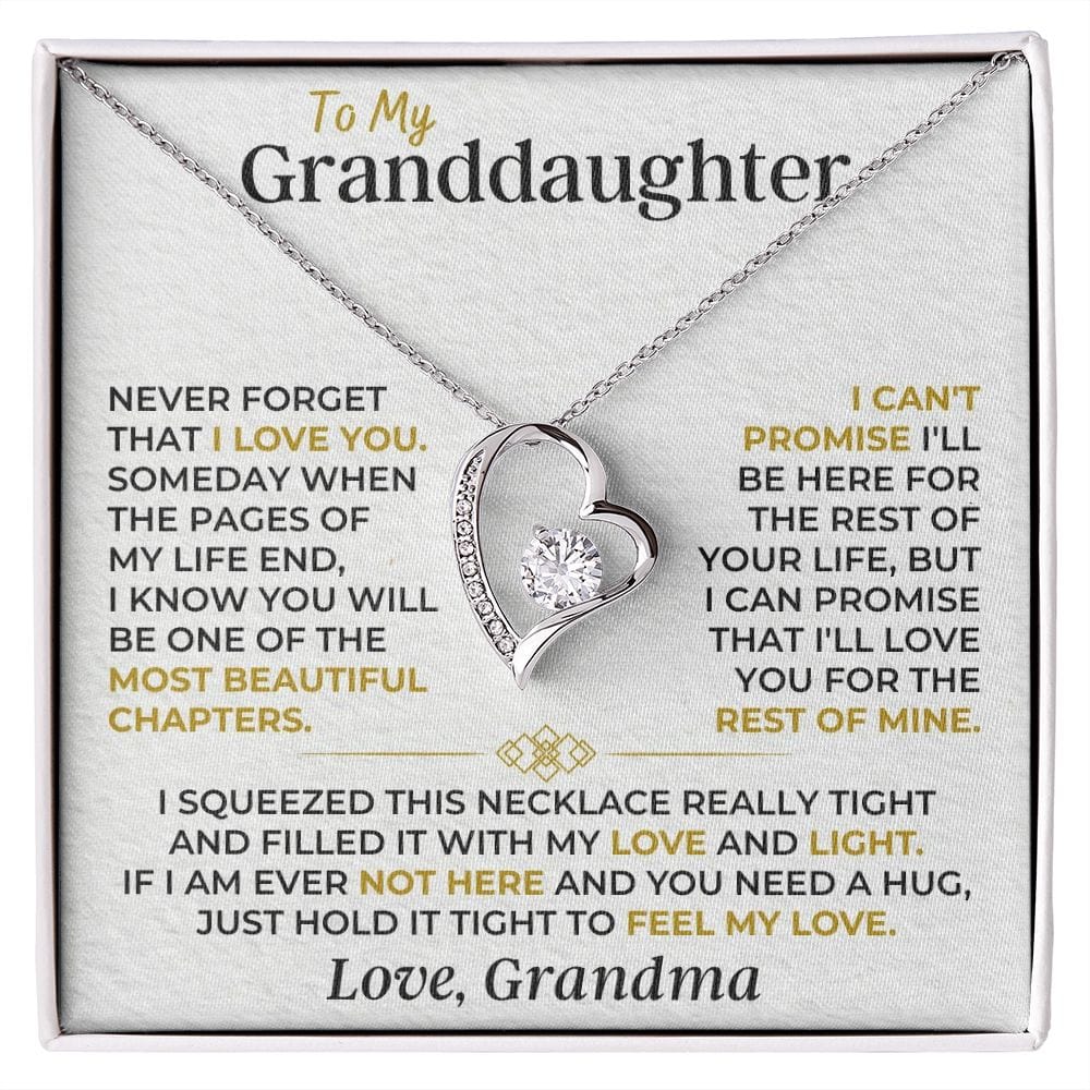 Jewelry To My Granddaughter - Forever Love Gift Set - SS523
