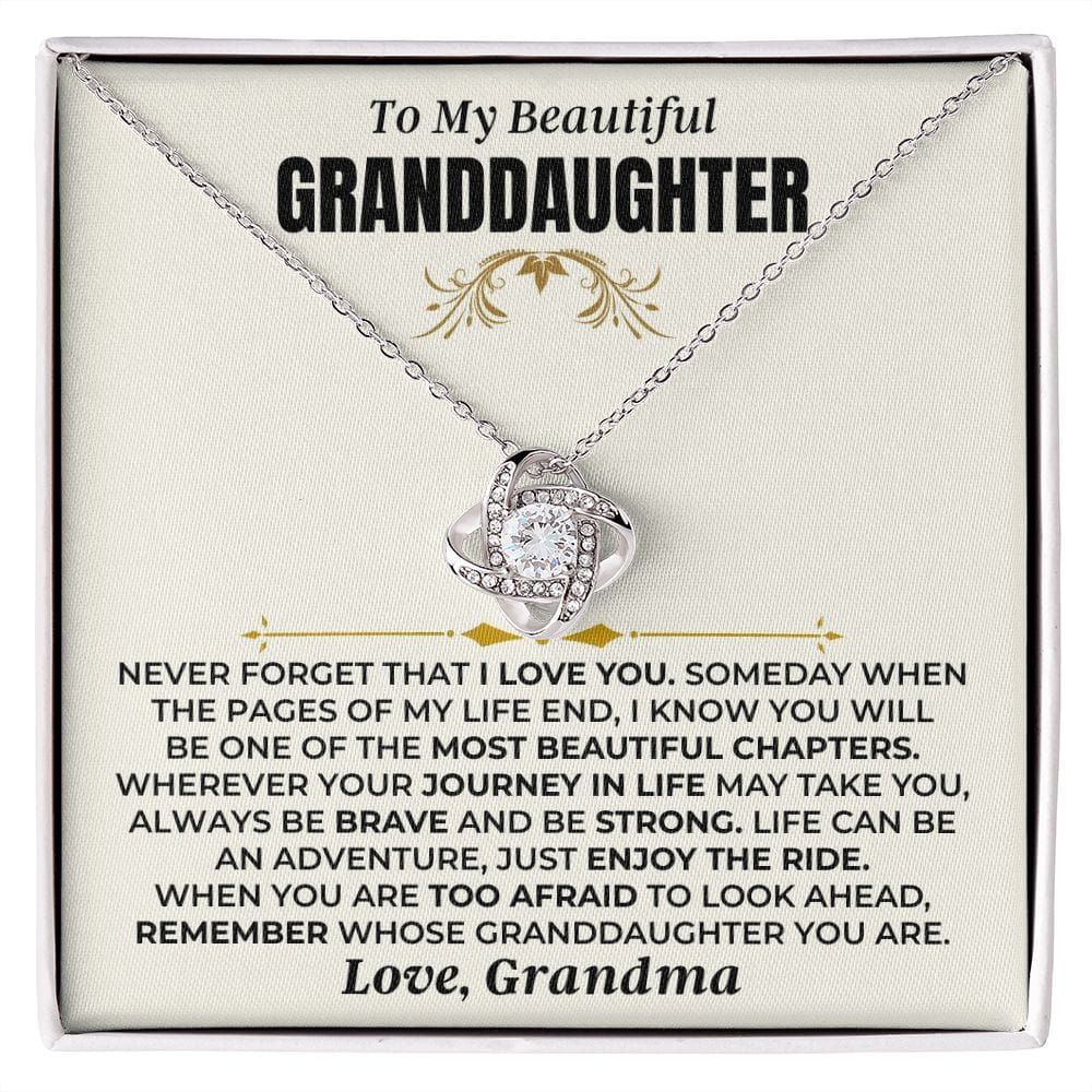 Jewelry To My Granddaughter - Love Grandma - Gift Set - SS477