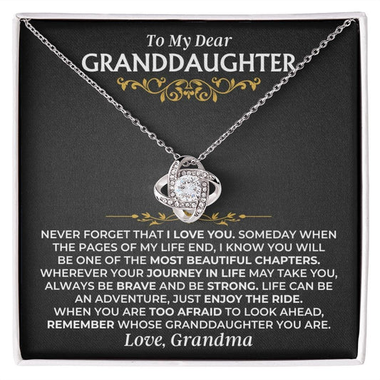 Jewelry To My Granddaughter - Love Grandma - Gift Set - SS477V2