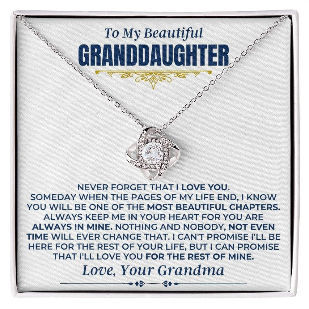 Jewelry To My Granddaughter - Love Grandma - Gift Set - SS498