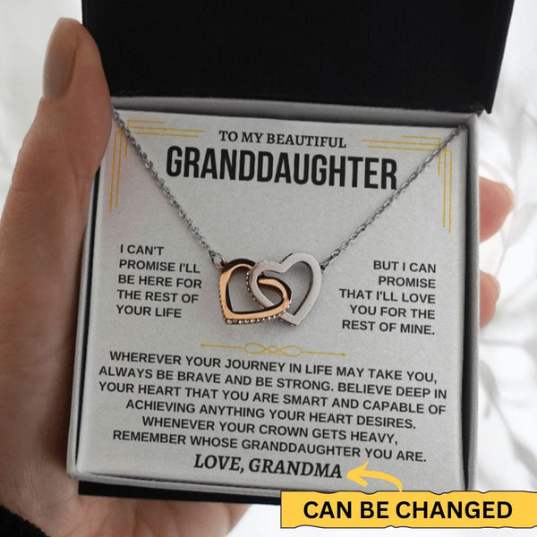 Amazon.com: Granddaughter Necklace - Gifts From Grandma and Grandpa to  Grandaughter - Birthday, Graduation or Valentine's Gifts for Granddaughter  - Grandmother Jewelry Gifts - Grand Daughter Pendant with Gift Box :  Clothing, Shoes & Jewelry