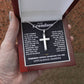 Jewelry To My Grandson - Artisan-Crafted Cross - Gift Set - SS117AC