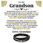 Jewelry To My Grandson | Braided Bracelet Gift Set - SS519B
