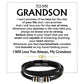 Jewelry To My Grandson | Braided Bracelet Gift Set - SS585