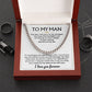 Jewelry To My Man - Cuban Link Chain Gift Set - SS593