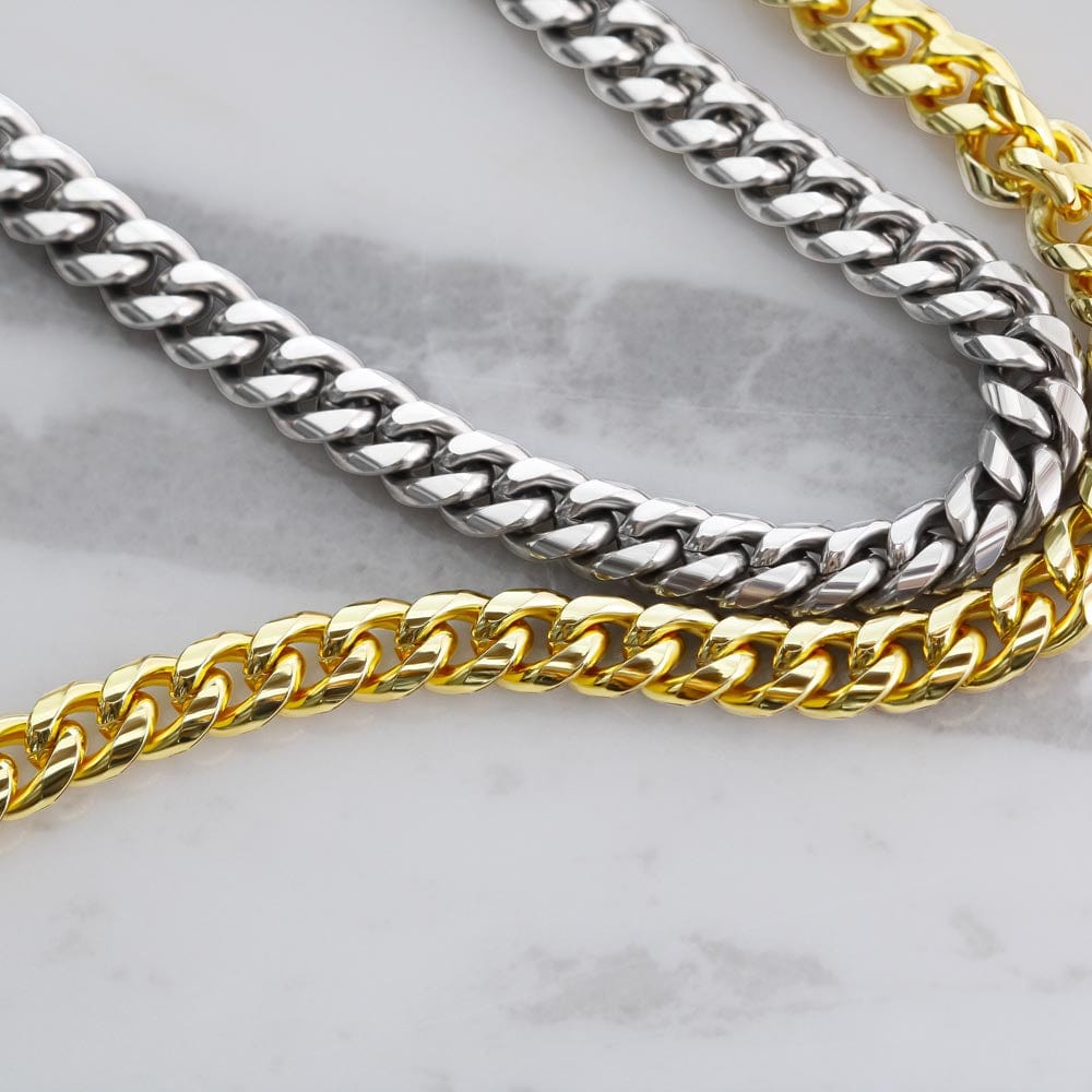 Jewelry To My Man - Cuban Link Chain Gift Set - SS593