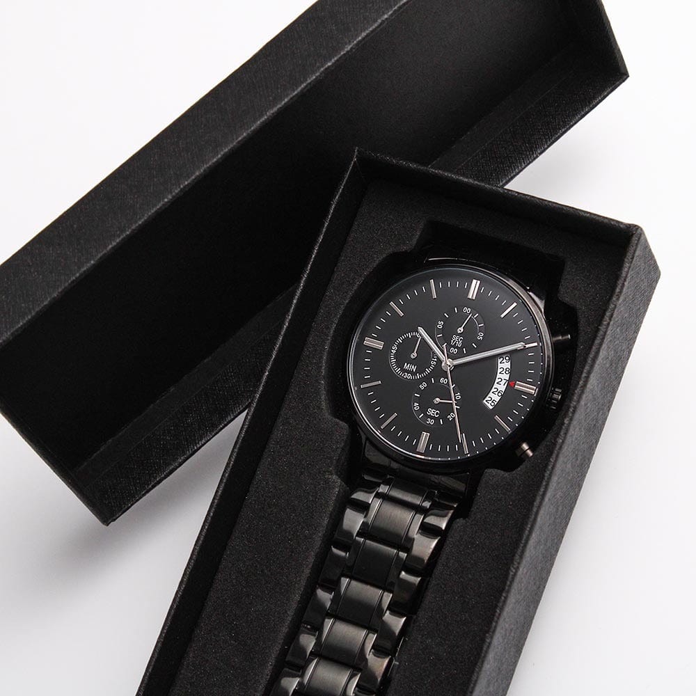 Jewelry To My Man - Engraved Premium Chronograph Watch - SS524