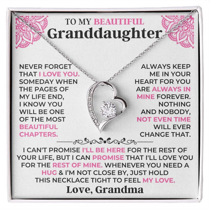 Jewelry To My Precious Granddaughter - Forever Love Gift Set - SS515