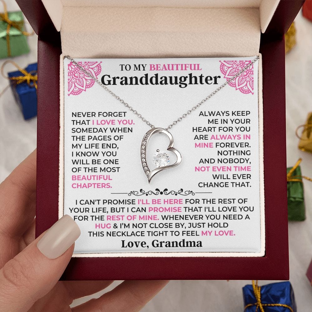 Jewelry To My Precious Granddaughter - Forever Love Gift Set - SS515