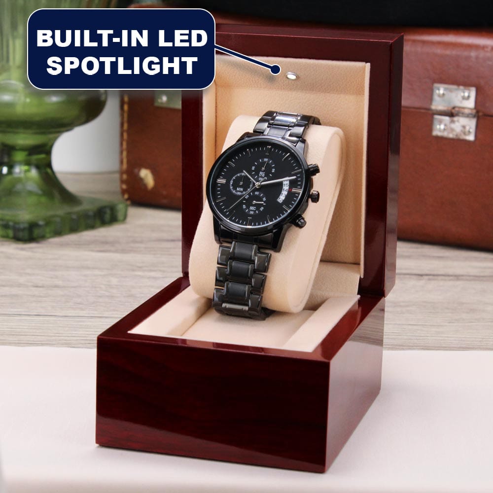 Jewelry To My Son-In-Law - Engraved Premium Watch - SS232S