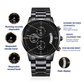 Jewelry To My Son - Love, Mom - Engraved Chronograph Watch - SS492M