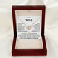 Jewelry To My Wife - 0.07 Ct Solid 10k Gold w/ 18 Single-cut Diamonds - Gift Set - SS568