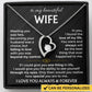 Jewelry To My Wife - Forever Love Necklace Gift Set - SS568V2