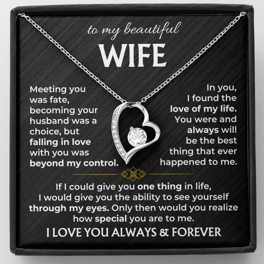 Jewelry To My Wife - I Love You Always & Forever - Gift Set - SS568V2