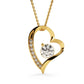Jewelry To The Love of My Life Personalized Forever Love Necklace Gift Set – SS623