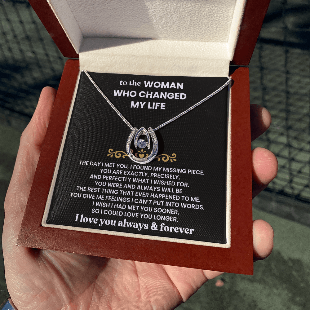 Jewelry To The Woman Who Changed My Life - Beautiful Gift Set - SS631