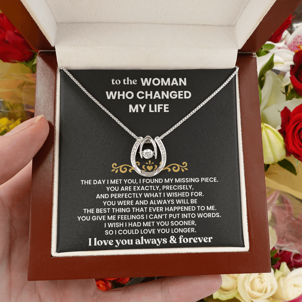 Jewelry To The Woman Who Changed My Life - Beautiful Gift Set - SS631