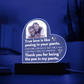 Jewelry True Love Is Like Peeing In Your Pants - Custom Acrylic w/ LED Table Lamp - AC36v3