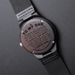 Watches To My Dad - Premium Engraved Wood Watch - SS484V2