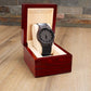 Watches To My Son - Love, Dad - Engraved Wood Watch - SS146SD