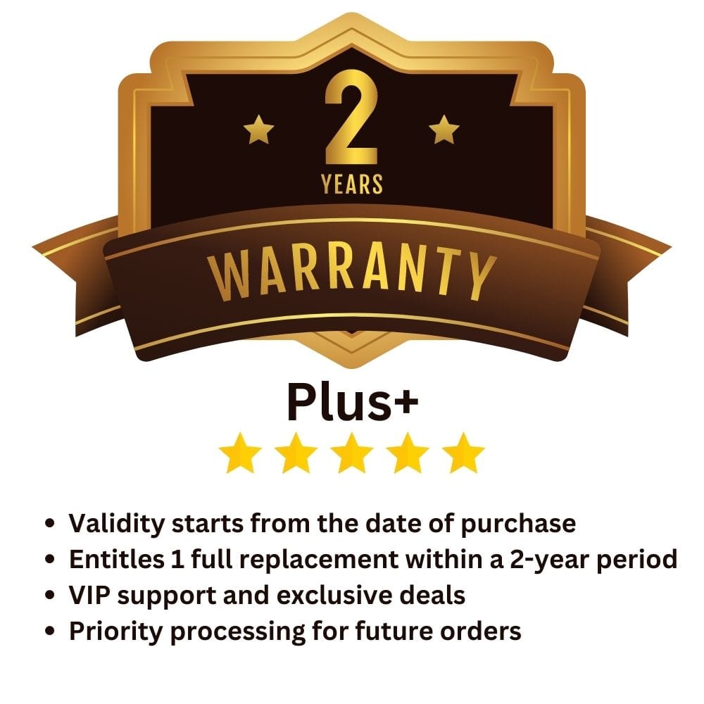 2-Year Warranty Plus+