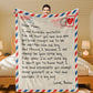 All Over Prints Dear Mom - From Son - Personalized Giant Love Letter Blanket - SS361
