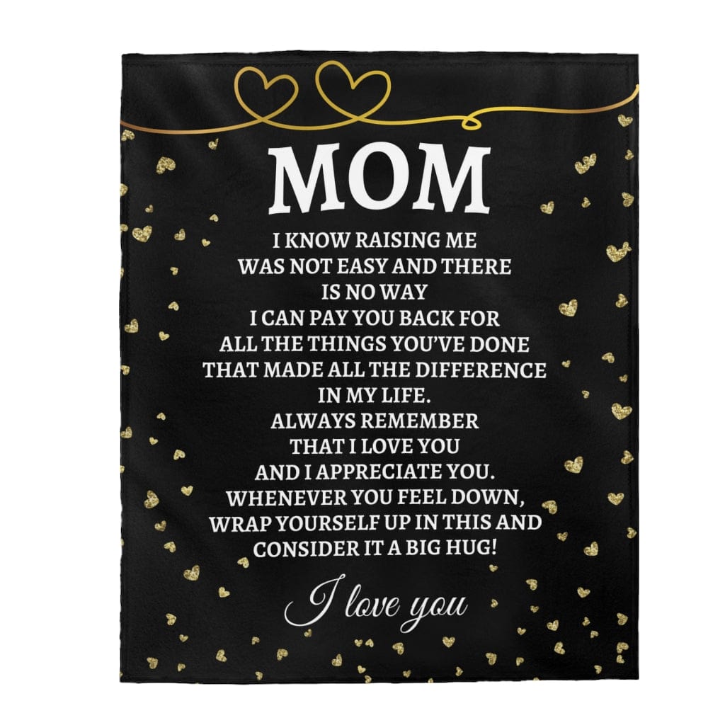 To My Mom Blanket