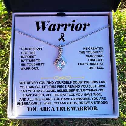 breast cancer survivor necklace