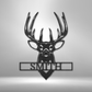 Custom Buck Mount Monogram - Steel Sign